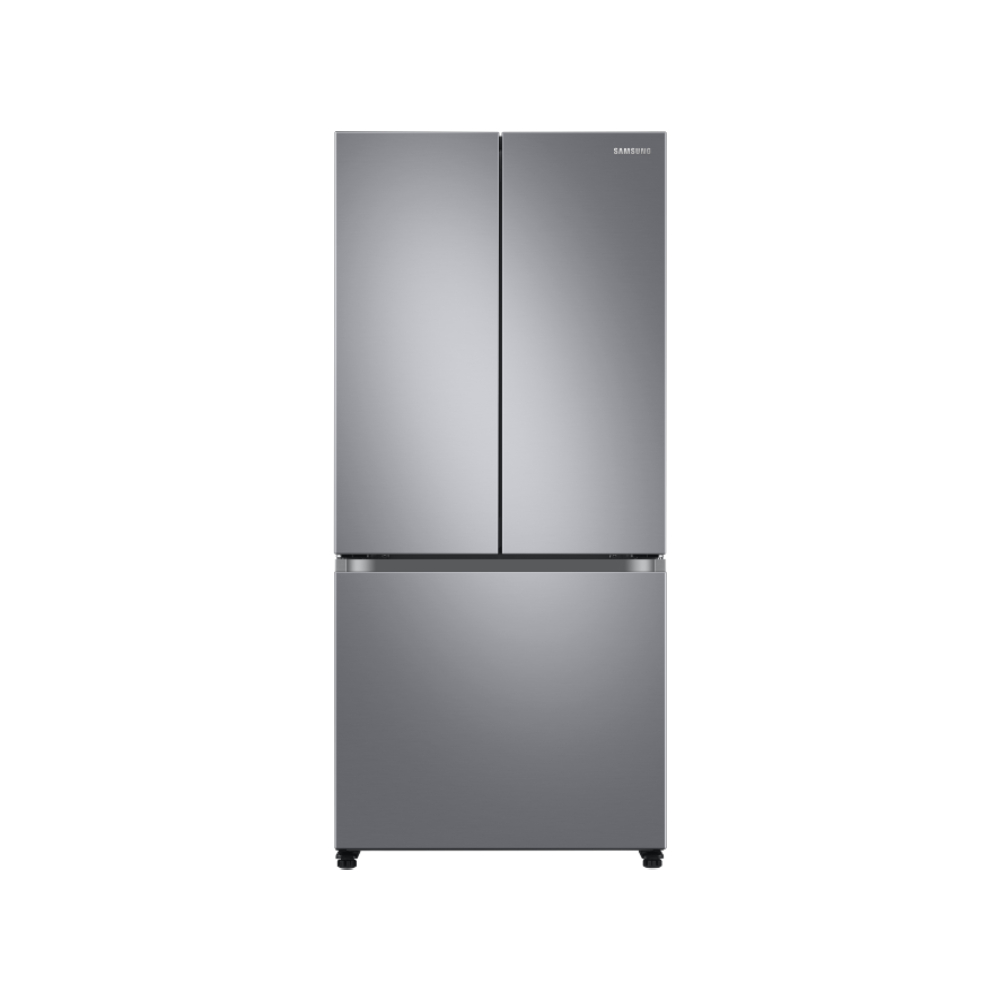 

Samsung 580 Litres Side By Side French Door Refrigerator with Twin Cooling Plus, Digital Inverter Technology (RF57A5032SL, Real Stainless)