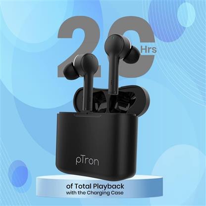pTron Bassbuds Lite V2 Bluetooth 5.1 