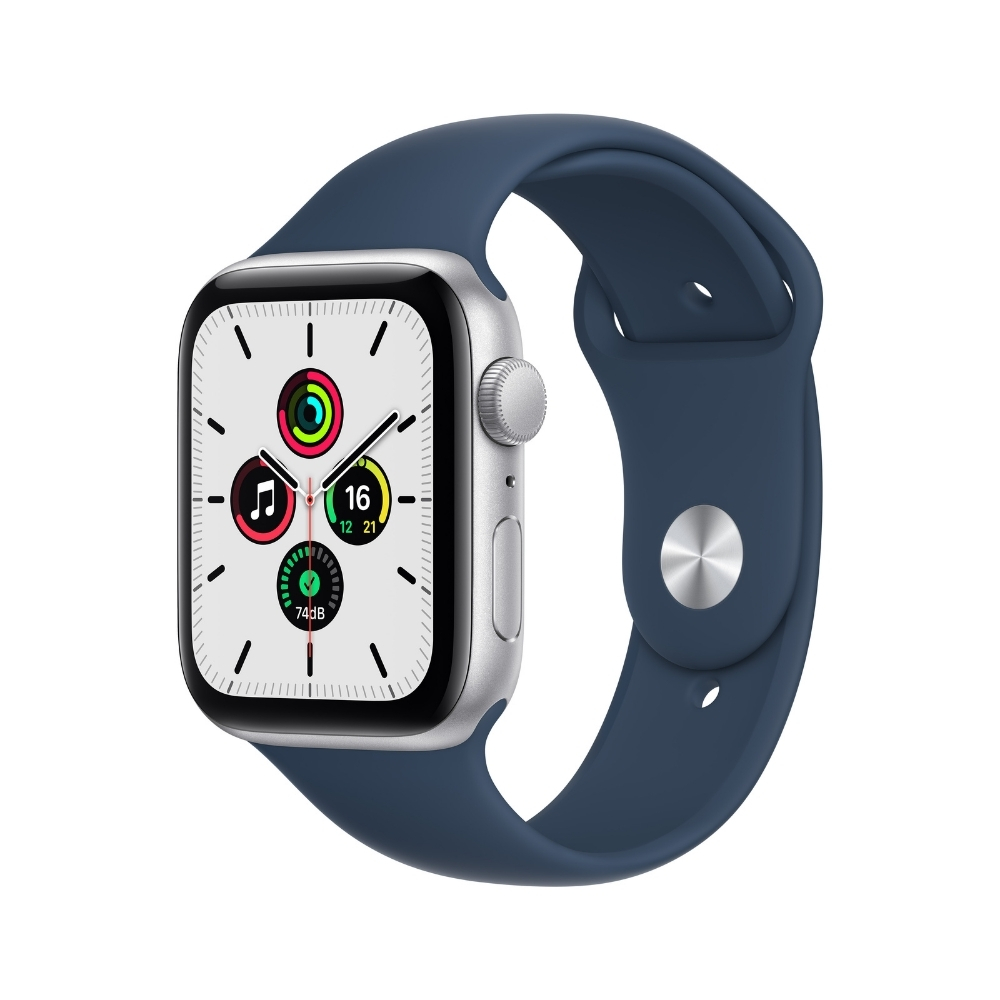 

Apple Watch SE Silver GPS 44 mm Aluminium Case with Abyss Blue Sport Band