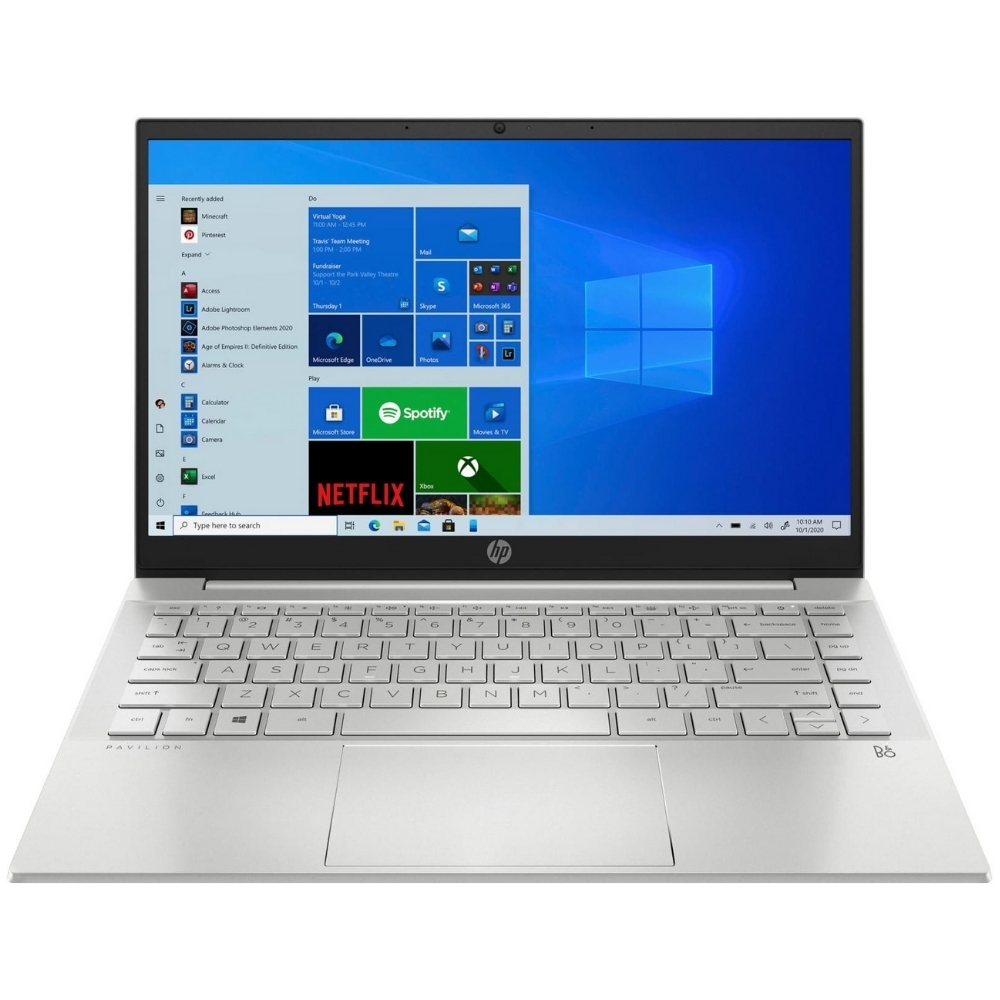 

HP Pavilion Laptop 14-ec0000AX Laptop (AMD Ryzen 5 5500U Processor/ 16 GB RAM / 512 GB SSD / 14" Display / NVIDIA® 2GB Graphics / Win 10 / MSO), Silver