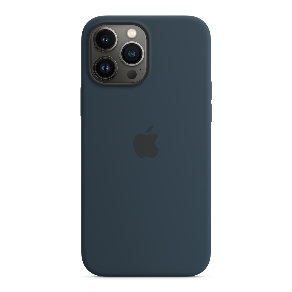 

Apple Silicone Case With Magsafe Accesibility iPhone 13 Pro Max (Abyss Blue)