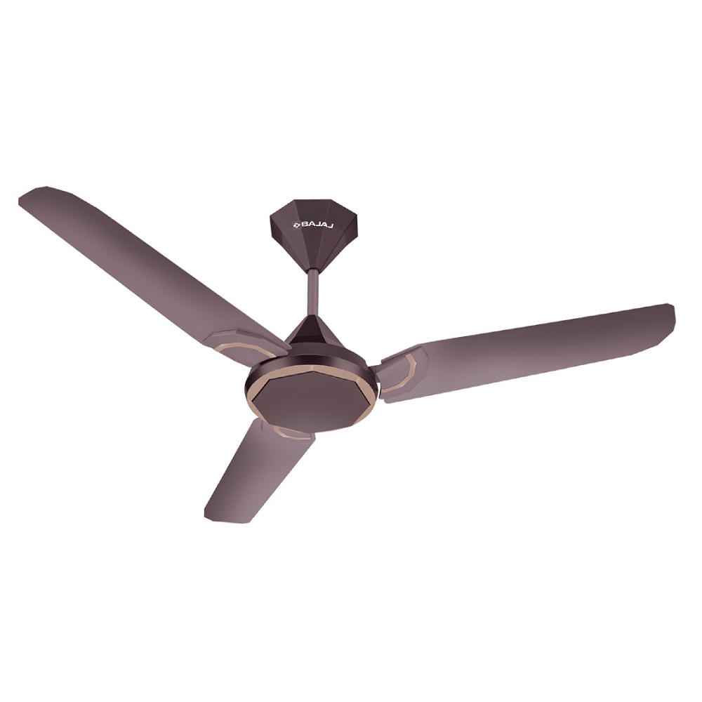 

Bajaj Junet EE Ceiling Fan with 3 Blades, 380 RPM, 1200 mm Sweep (Walnut & Rustic Copper, JUNETEE1200MMWALNUT&RUSTICCOPPER