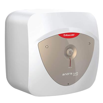 Racold ANDRIS 15 LUX Plus 2KW Geyser with Silver Ion Technology,  Temperature Regulation Knob, Titanium Plus Technology, High Pressure  Resistance | Vijay Sales