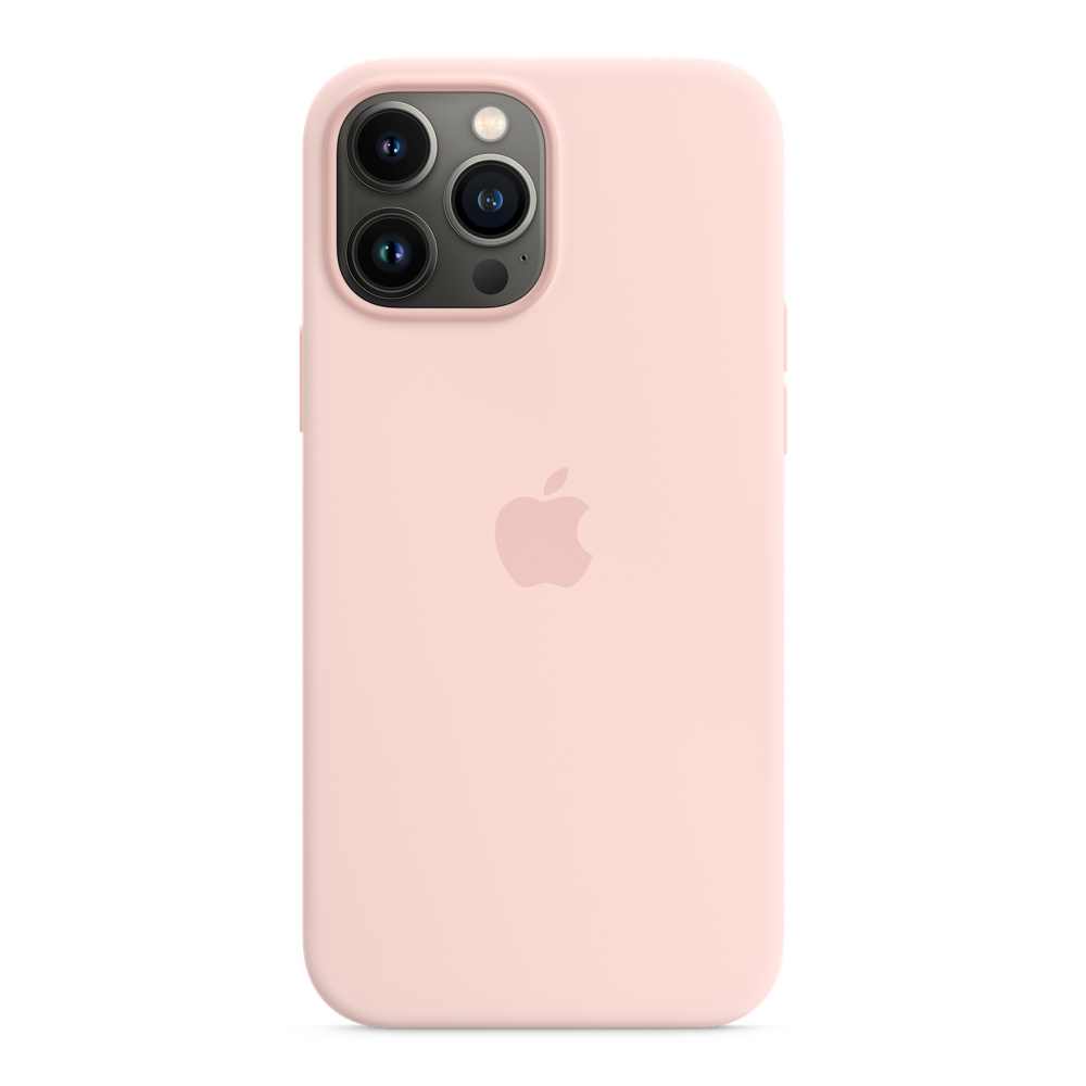 

Apple Silicone Case With Magsafe Accesibility iPhone 13 Pro Max (Chalk Pink)