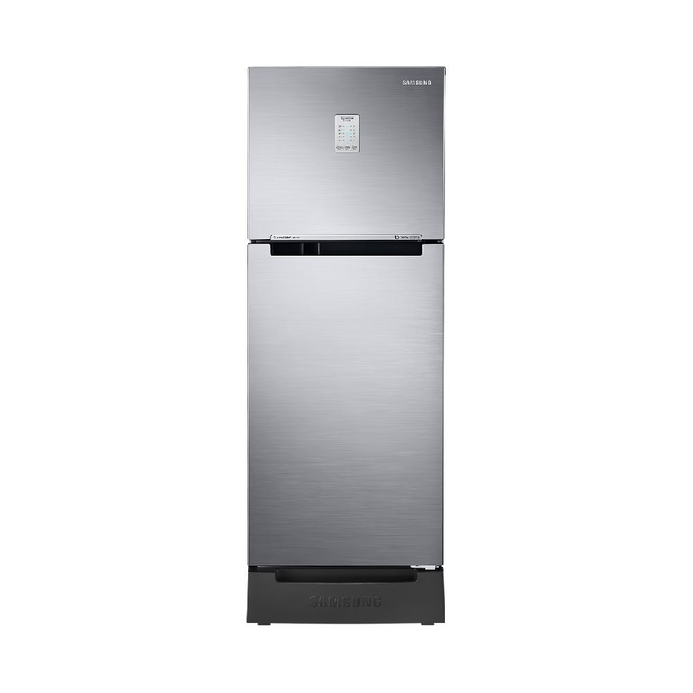 

Samsung 236 Litres 2 Star Double Door Refrigerator with Deodorizer, Convertible Freezer (RT28C3832S8/HL)