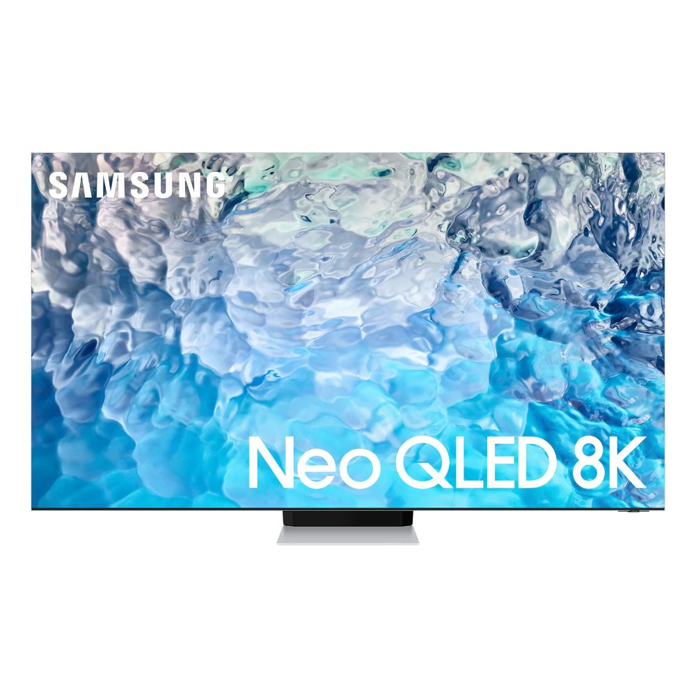 

Samsung 216 cm (85 inches) series 9 8K Ultra HD Neo QLED TV with Quantum Matrix Technology Pro, Dolby Atmos QA85QN900B (2022 Model Edition)