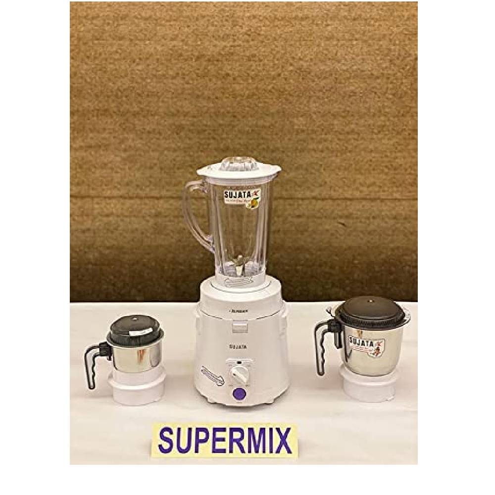 Sujata SuperMix SM Mixer Grinder, 900 Watt, Jars (White), 41 OFF