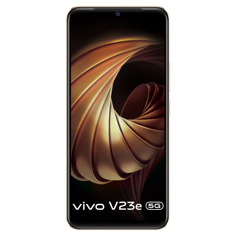 

Vivo V23E 5G (8 GB RAM, 128 GB ROM, Sunshine Gold)
