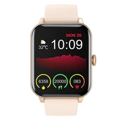 buy Fire-Boltt Ninja Calling Bluetooth Calling Smartwatch with 1.69" Full Touch Display, IP67 Water Resistant, 30 Sports Modes (Rose Gold) :Fire-Boltt