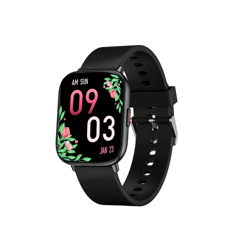 

Urban Lite Z Smart Watch With 1.75" IPS Ultra Bright Display, Battery Runtime: 7 days, IPX68 Waterproof (Black)
