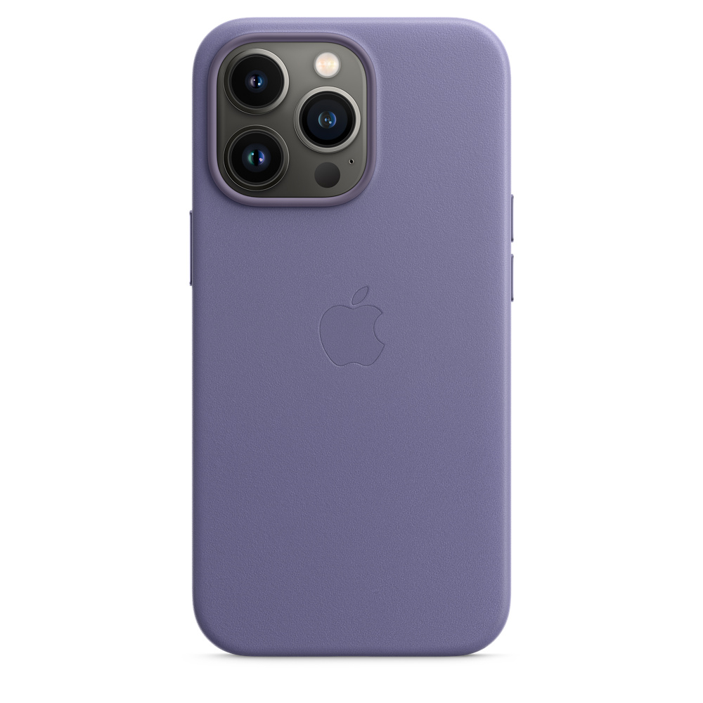 

Apple Leather Case With Magsafe Accesibility iPhone 13 Pro (Wisteria), Purple