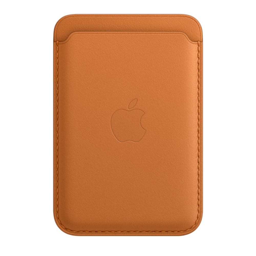 

Apple Leather Wallet With Magsafe iPhone 12 and 13 Series (Golden Brown)