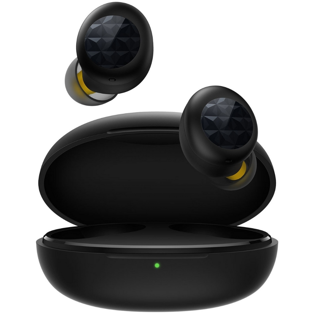 

Realme Buds Q2 Neo with 10 mm Bass Boost Driver, IPX4 Sweat and Water Resistant & Up to 20 hours of Total Playback (Black)
