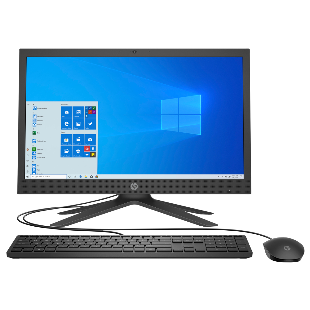 HP All-in-One 21-B0101in Desktop (Intel Celeron Processor/4 GB RAM/1 TB HDD/20.7 (52.57 cm)/Intel UHD Graphics/Windows 10)
