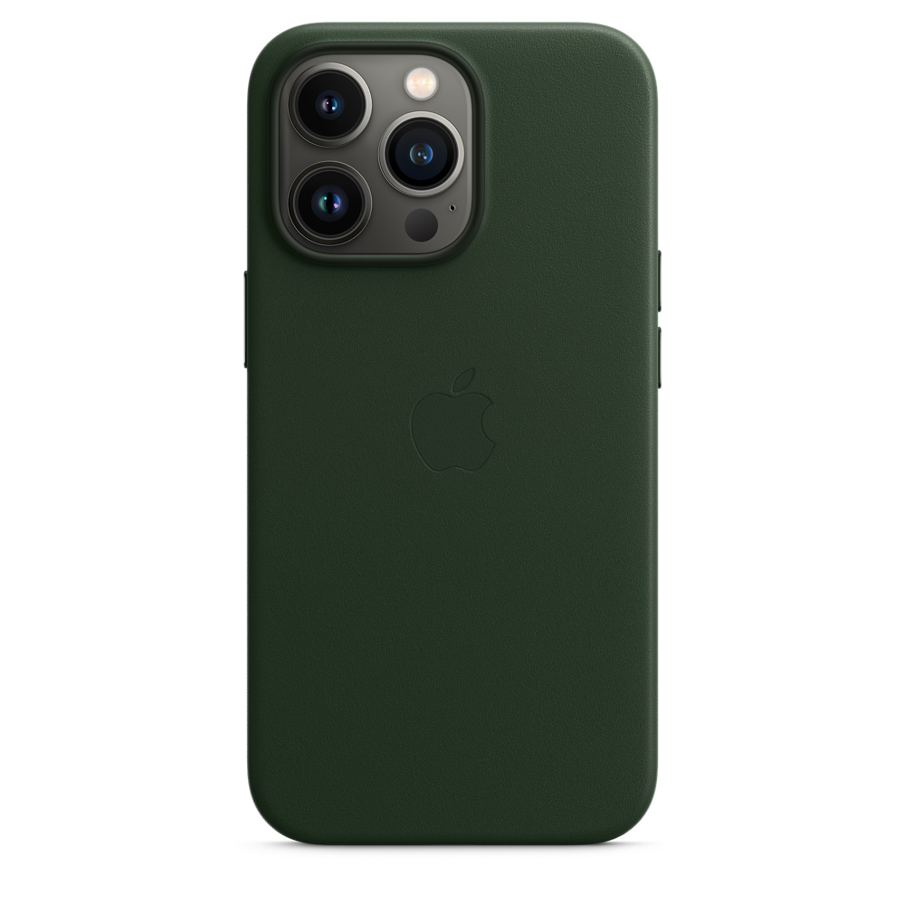 

Apple Leather Case With Magsafe Accesibility iPhone 13 Pro (Sequoia Green)