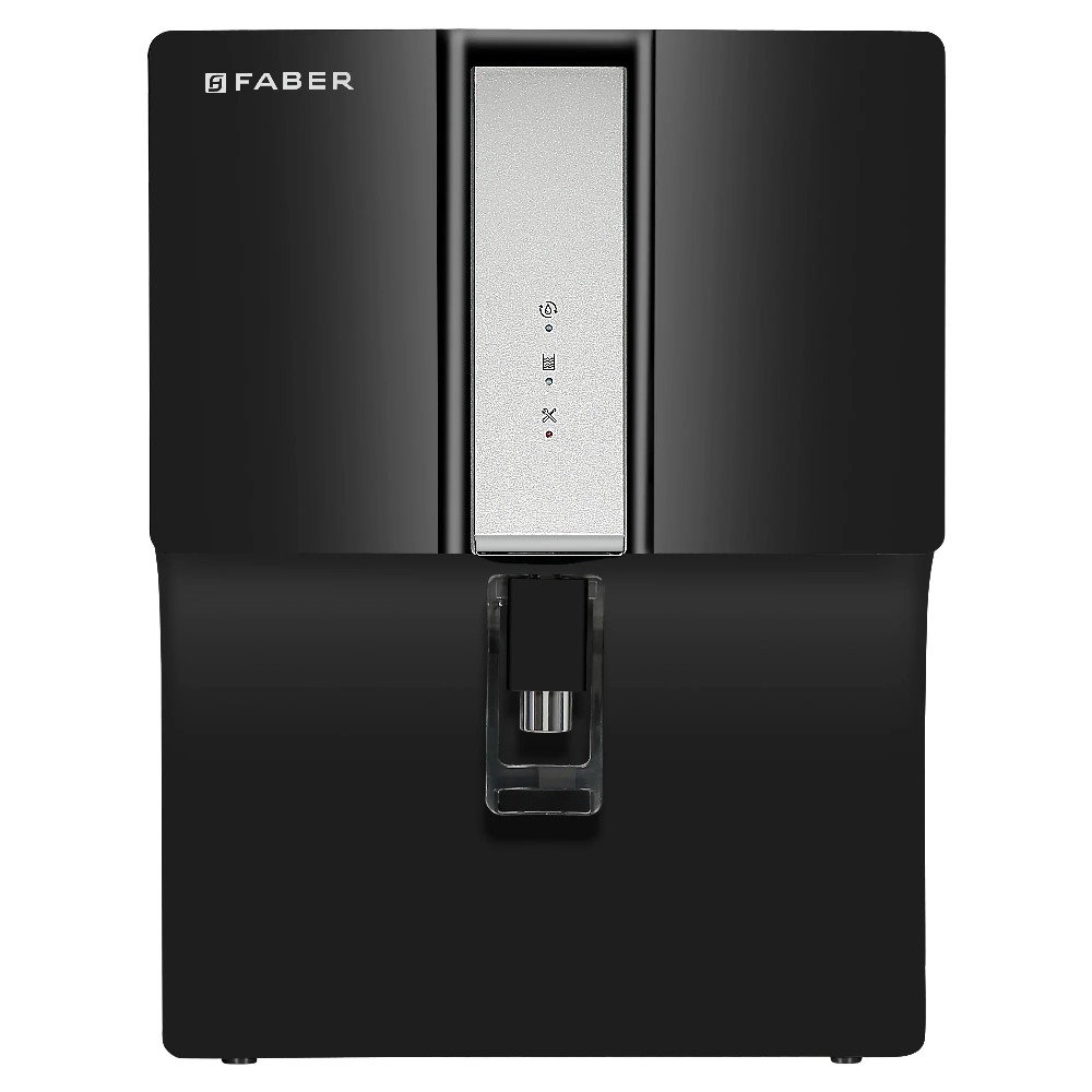 

Faber 7 Liters Galaxy Pro Plus Water Purifier with Power On Indicator, Purification On Indicator, Pre Carbon Filter (Black, GALAXYPROPLUSBK)