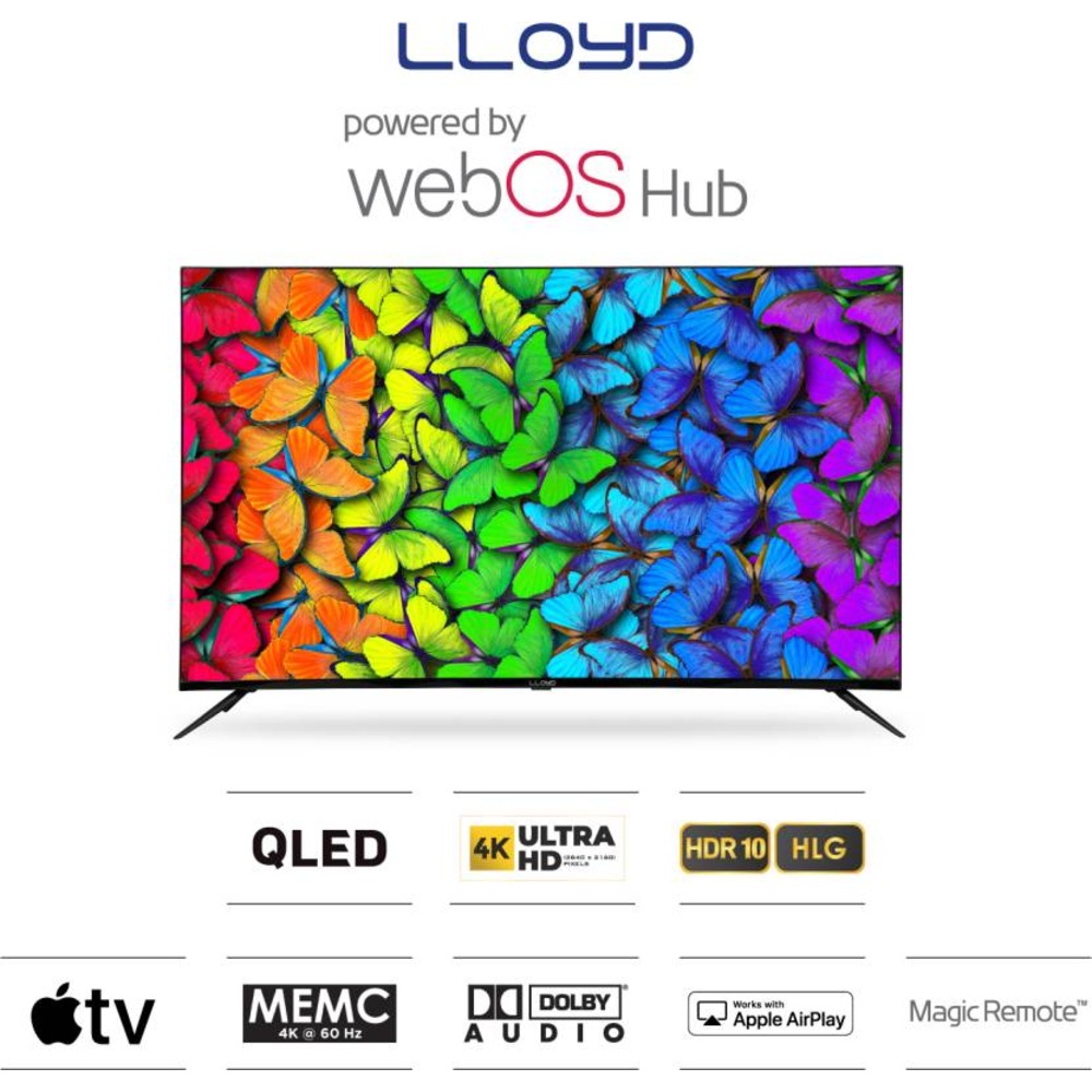 Lloyd 109cm (43 inches) QLED Smart OS LED TV (43QS850E) Price in
