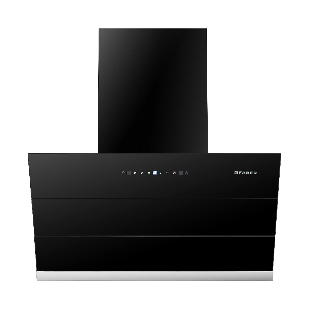 

Faber 60 cm Bliss Hood with Filterless, 1350m3/hr Suction, Black Glass Finish (Black, BLISSFLSCACBK60)