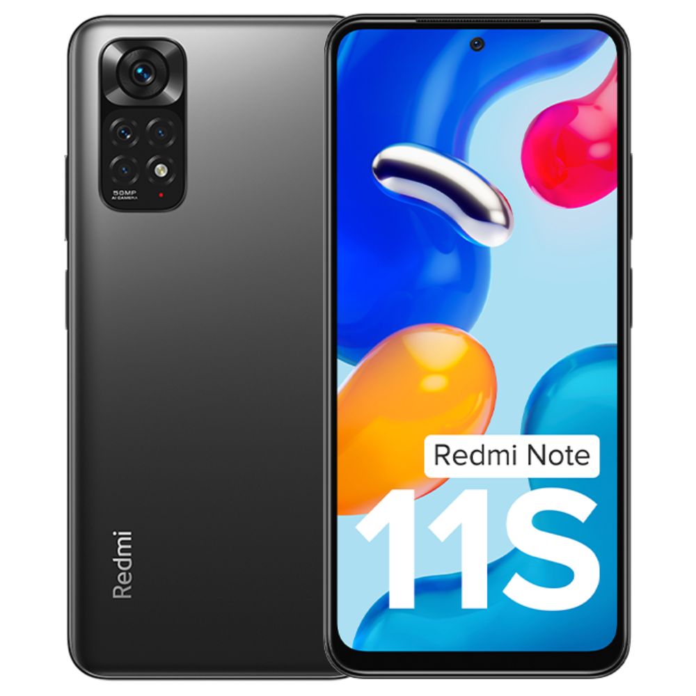 

Redmi Note 11S (6 GB 128 GB ROM, Space Black)