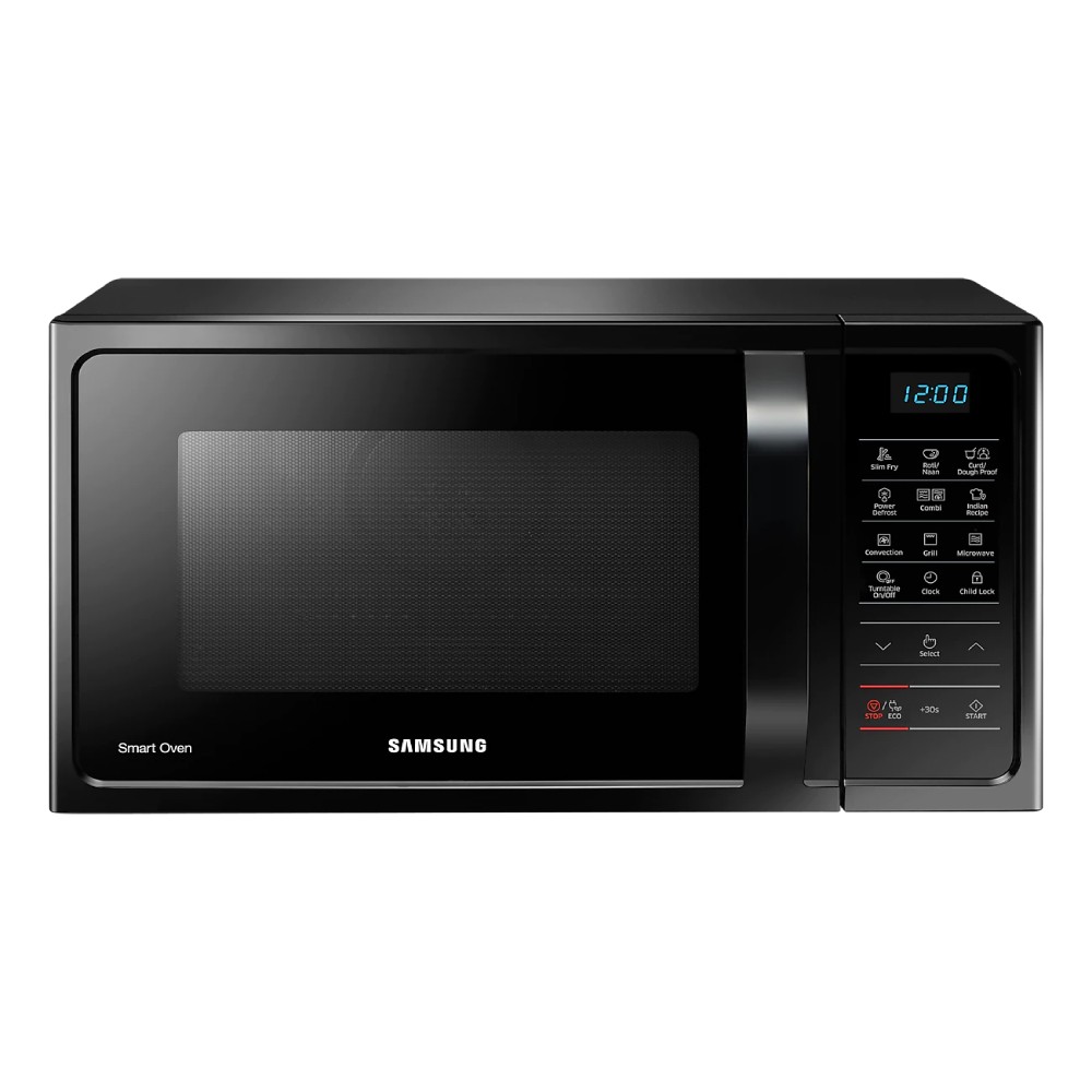 

Samsung 28 Litres Convection Microwave with Glass Door, Ceramic Enamel Cavity, Tandoor Technology, SlimFry (MC28A5033CK, Black)