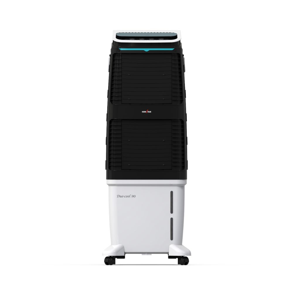 

Kenstar Duo Kool HC 90 Litres Desert Cooler with Honeycomb Cooling Pads, Invertible Compatible (White, DUOCOOLHC90)