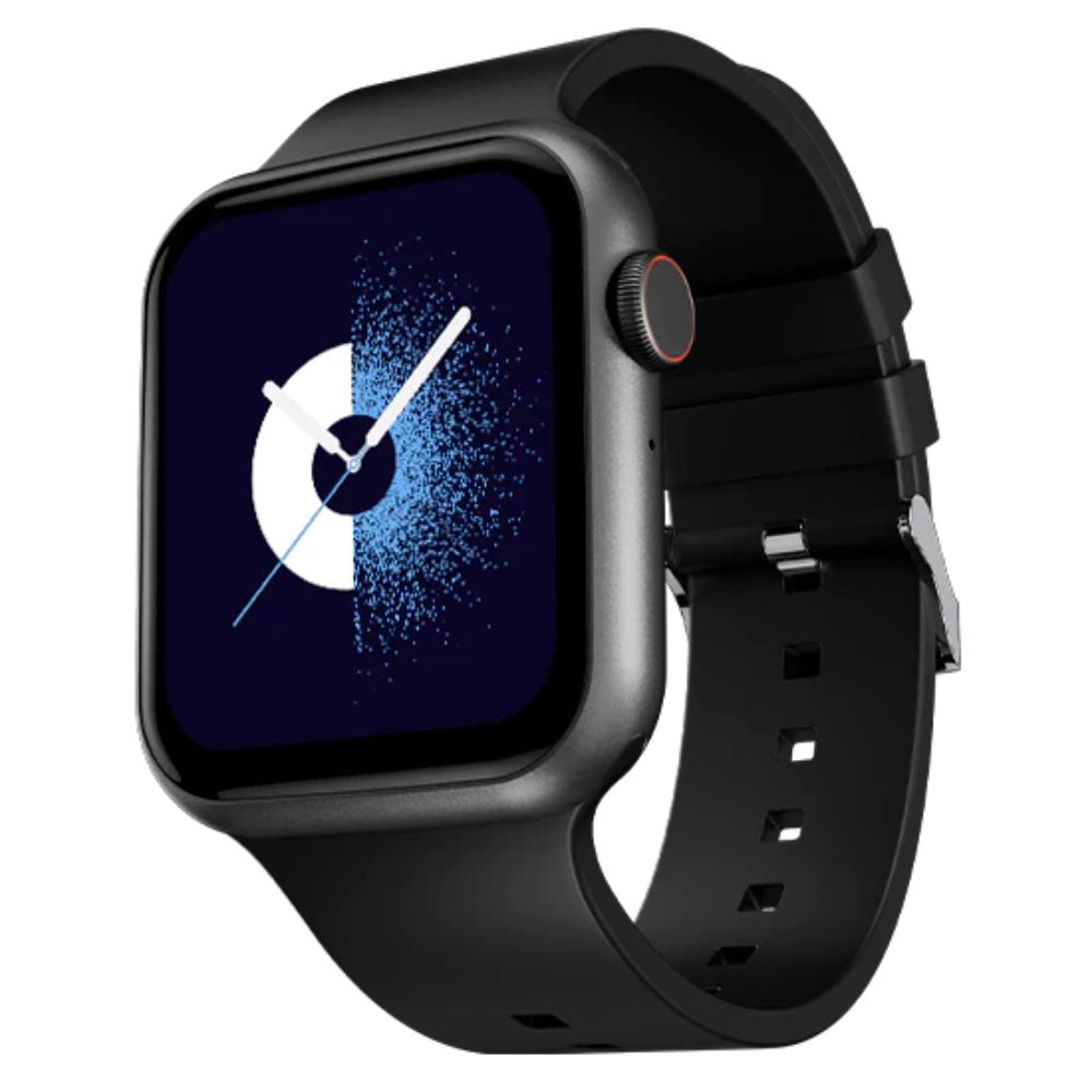 Fire-Boltt Ring Plus Bluetooth Calling Smart Watch with 100+ Sports Modes, IP67 Water Resistant, Smart Notifications (Black)