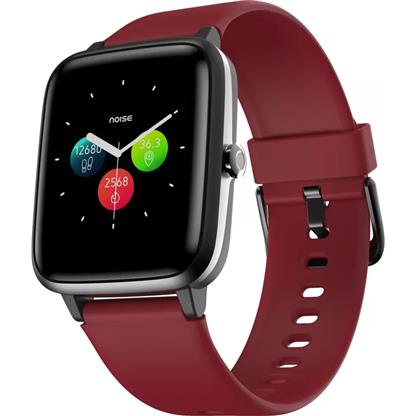 red smart watch