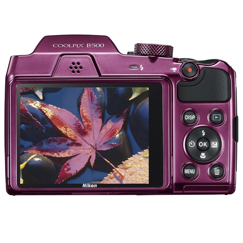 Nikon Coolpix B500 Point & Shoot Camera (Purple) Price in India buy Nikon Coolpix B500 Point