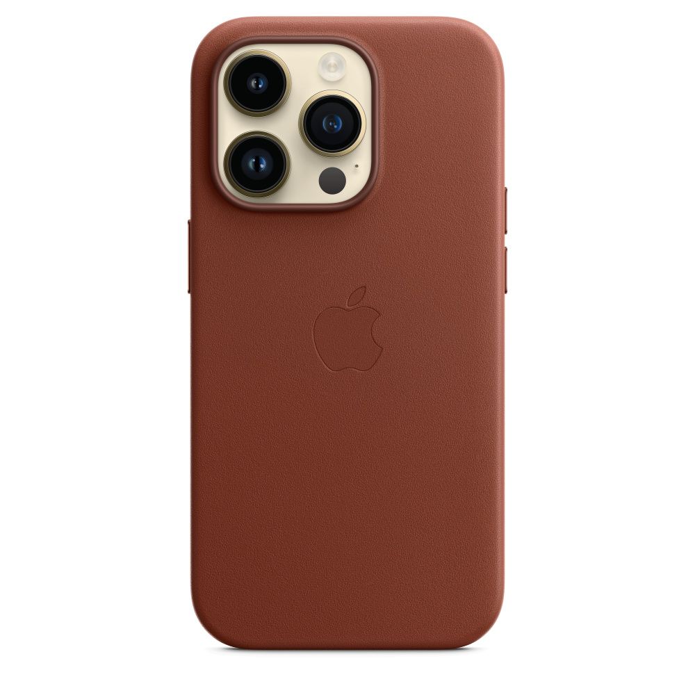 

Apple iPhone 14 Pro Max Leather Case with MagSafe (Umber)