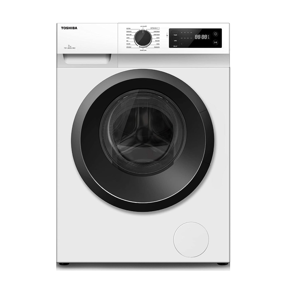 

Toshiba 7 Kg Fully Automatic Front Load Washing Machine (TWJ80S2IND, White)
