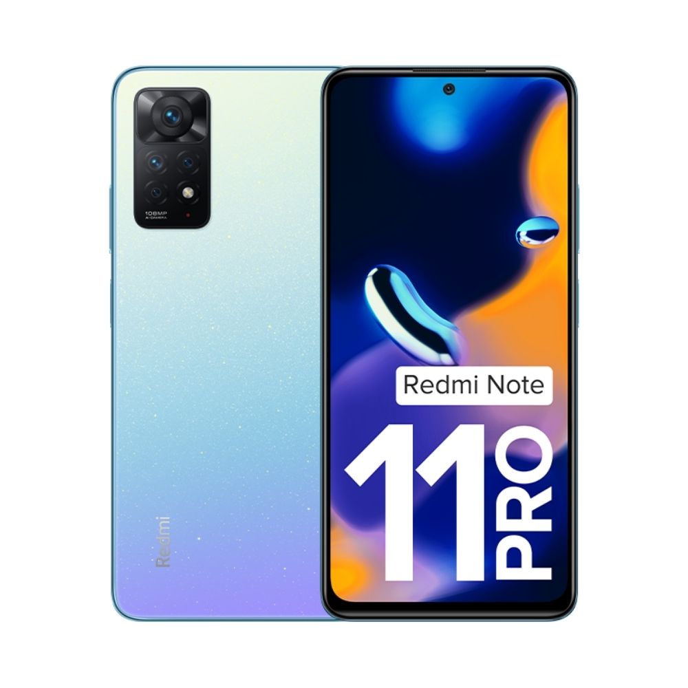 

Redmi Note 11 Pro (6 GB RAM, 128 GB ROM, Star Blue)