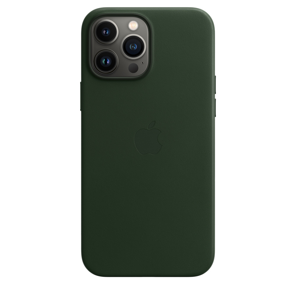 

Apple Leather Case With Magsafe Accesibility iPhone 13 Pro Max (Sequoia Green)