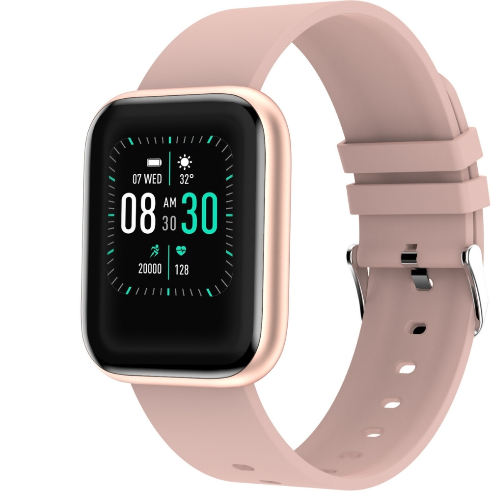 

Fire-Boltt Ninja touch to Wake SpO2 Smartwatch - Beige Pink