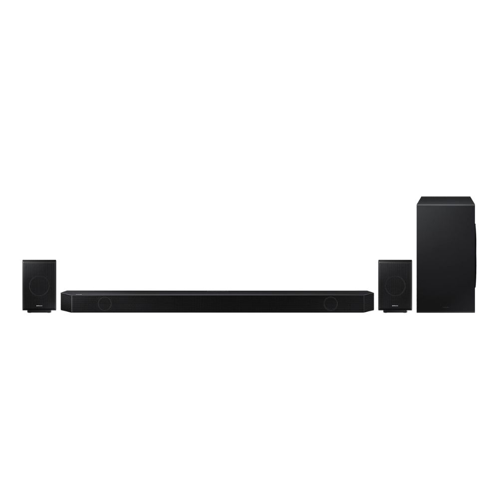 

Samsung HW-Q990B/XL Soundbar 656W 11.1.4ch Q990B with Wireless Dolby Atmos Experience, Alexa built-in, Auto EQ (Black)