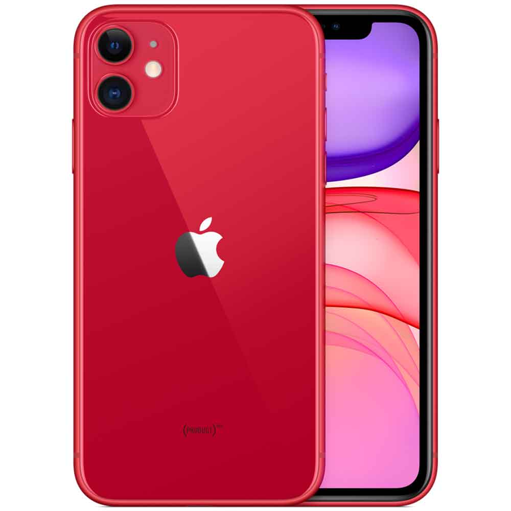 Apple iPhone 11 (64GB, Red) (Includes EarPods, Power Adapter 