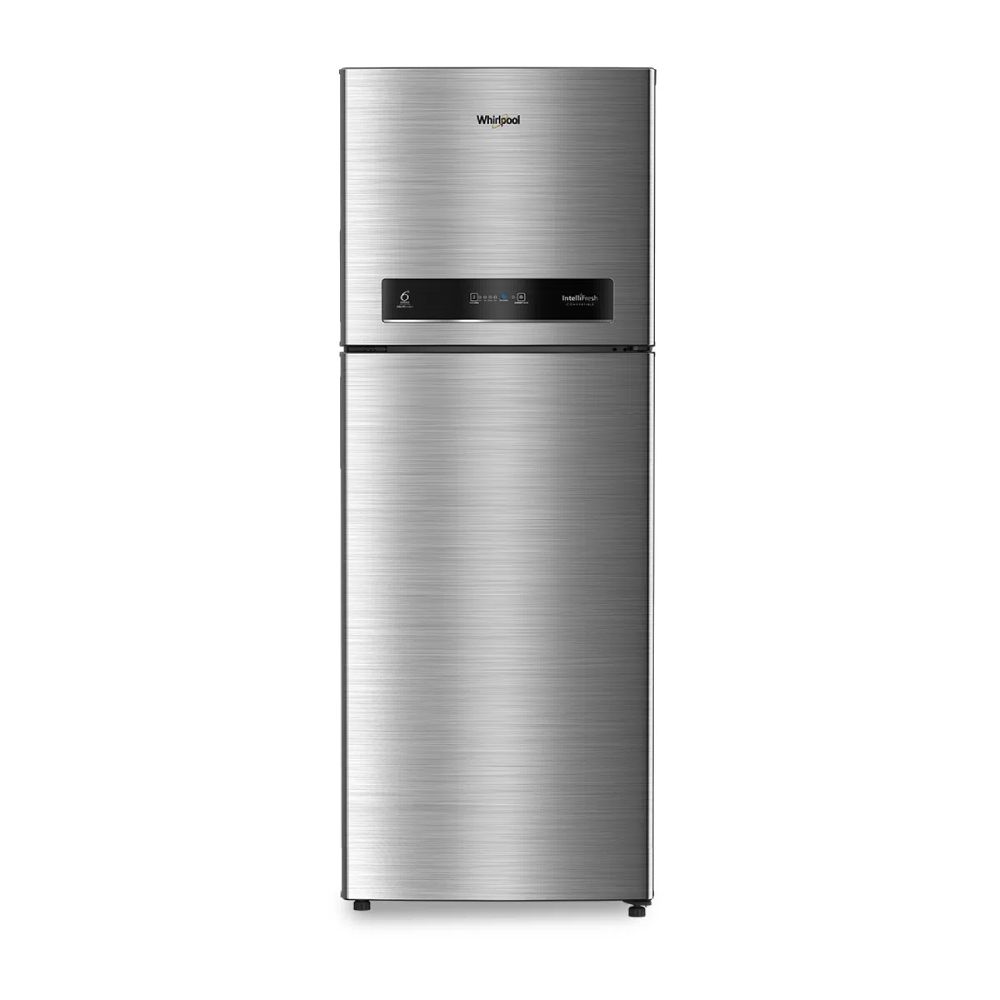 

Whirlpool Intellifresh Inverter Convertible 340 Litres 2 Star Frost Free Double Door Inverter Refrigerator (IF INV CNV 355 AS 2S N, Alpha Steel)