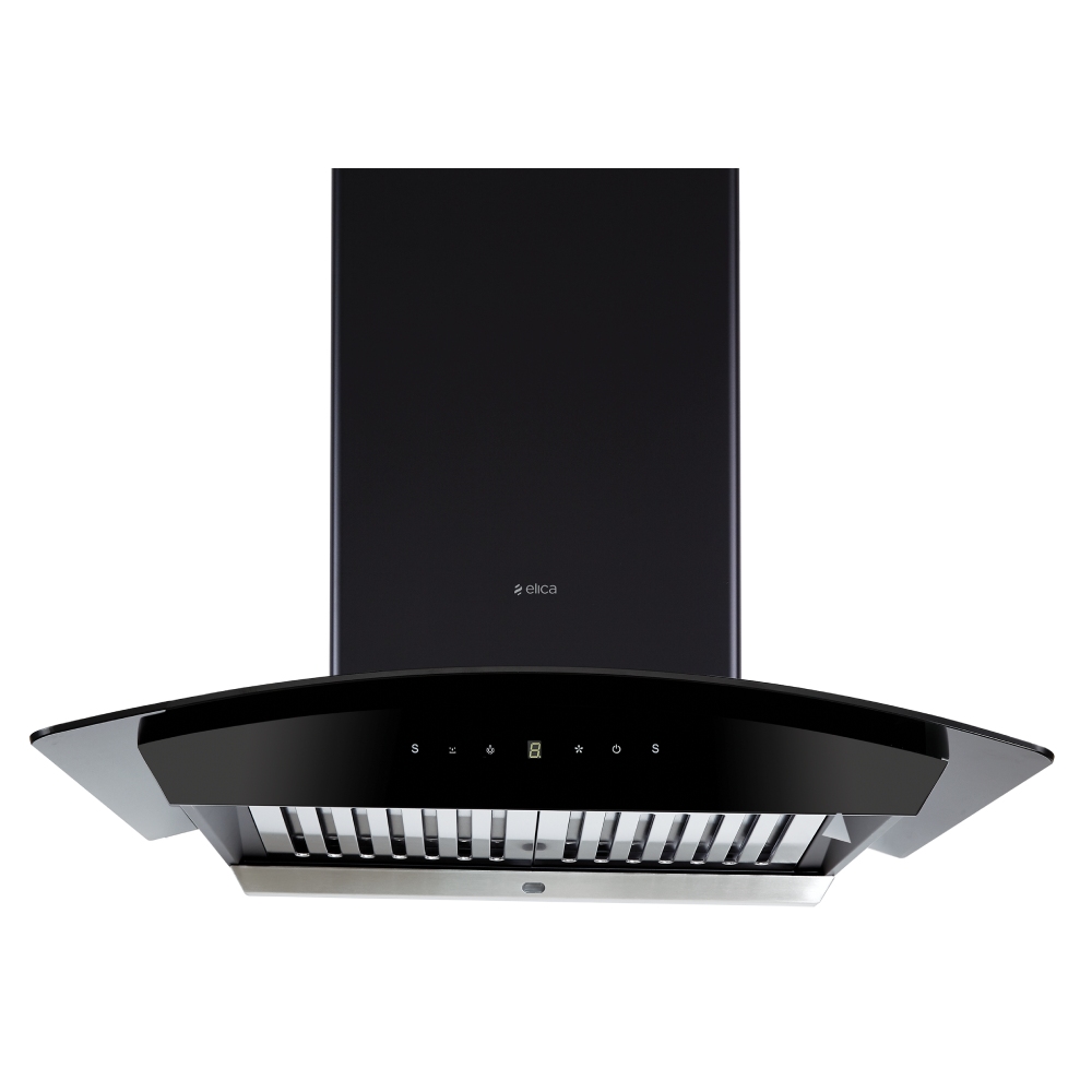 

Elica Chimney with Touch Control with Motion Sensor, Baffle Filter, Wall Mount, 1200m3/hr Suction Power (Black, WDATHAC75MSNERO)