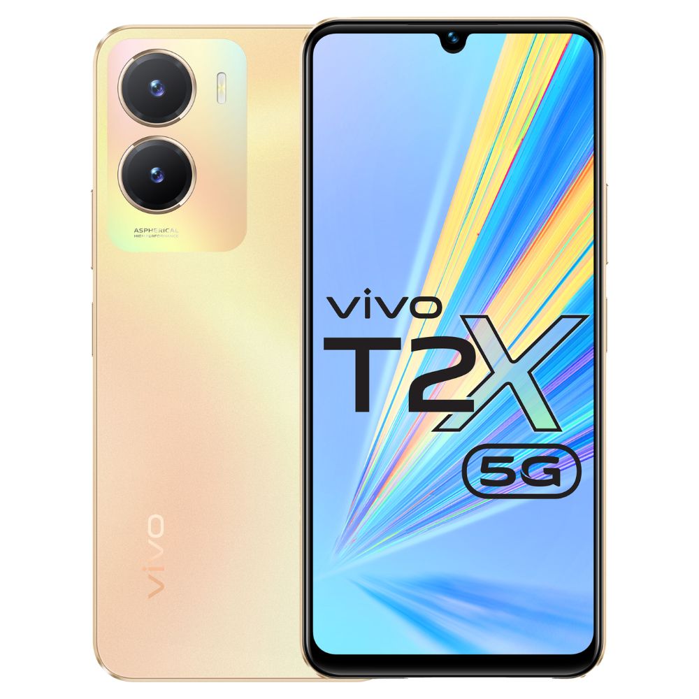 

Vivo T2x 5G (4 GB RAM, 128 GB ROM, Aurora Gold)