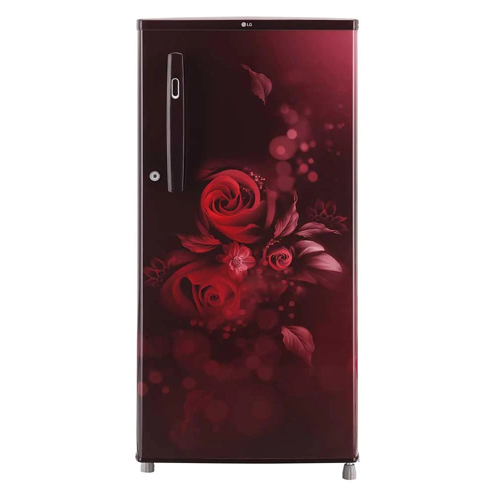 

LG 190 Litres 2 Star Direct Cool Single Door Refrigerator with Spacious Chiller Tray, Fast Ice Making Technology (GL-B199O0SEC, Scarlet Euphoria)