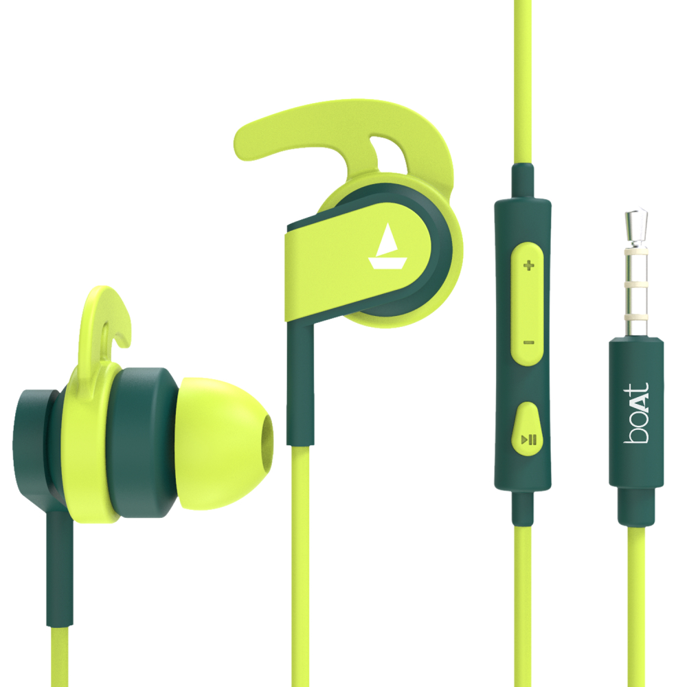 

boAt Bassheads 242 Earphone (Neon Green)