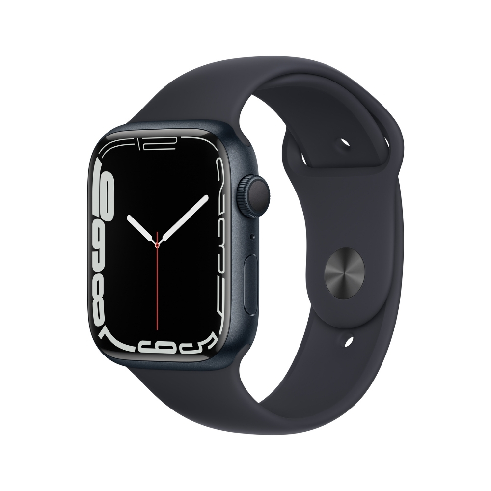 

Apple Watch Series 7 GPS 45mm MKN53HN/A sport band Smart Watch (Midnight)