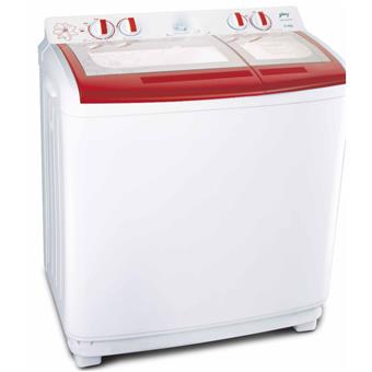 

Godrej GWS8502 PPL 8.5Kg Semi Automatic Washing Machine (Red), GWS8502PPLR