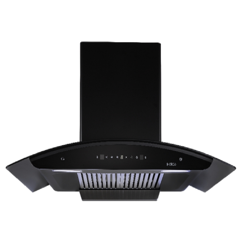 

Elica Chimney with Baffle Filter, LED Lamp, Wall Mounted, 1350m3/hr Suction Power (Black, BFCG900HACLTWMSNERO)
