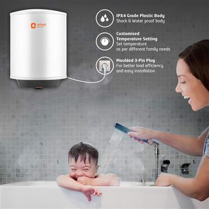Orient Eco Wonder Electric 15 Ltr Geyser Price in India - buy Orient Eco  Wonder Electric 15 Ltr Geyser online - : VijaySales.Com