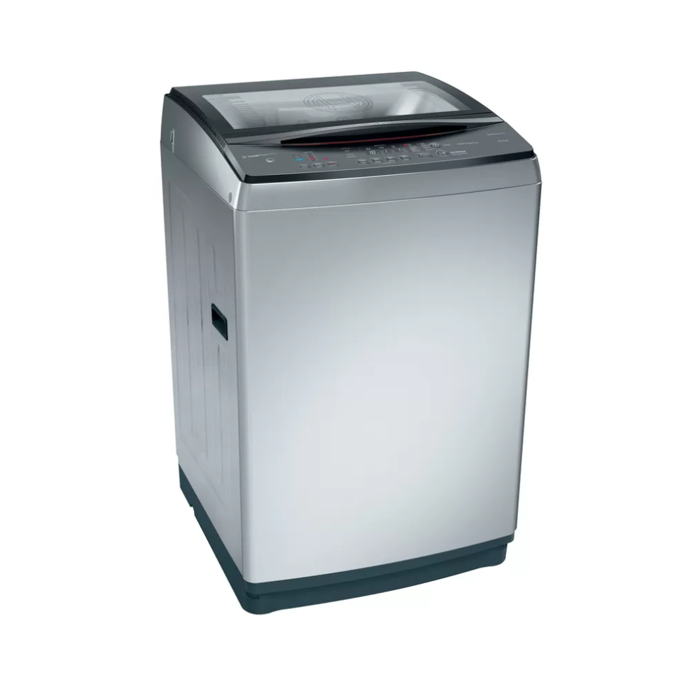 

Bosch 10 Kg Fully Automatic Top Load Washing Machine (WOA106S2IN, Silver)