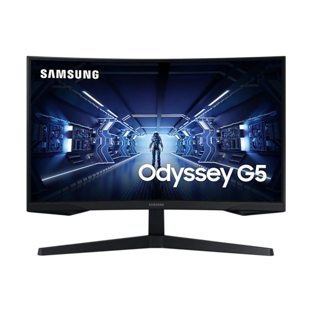 Samsung LC27G55TQWWXXL Curved Gaming Monitor with WQHD resolution, 144Hz refresh rate