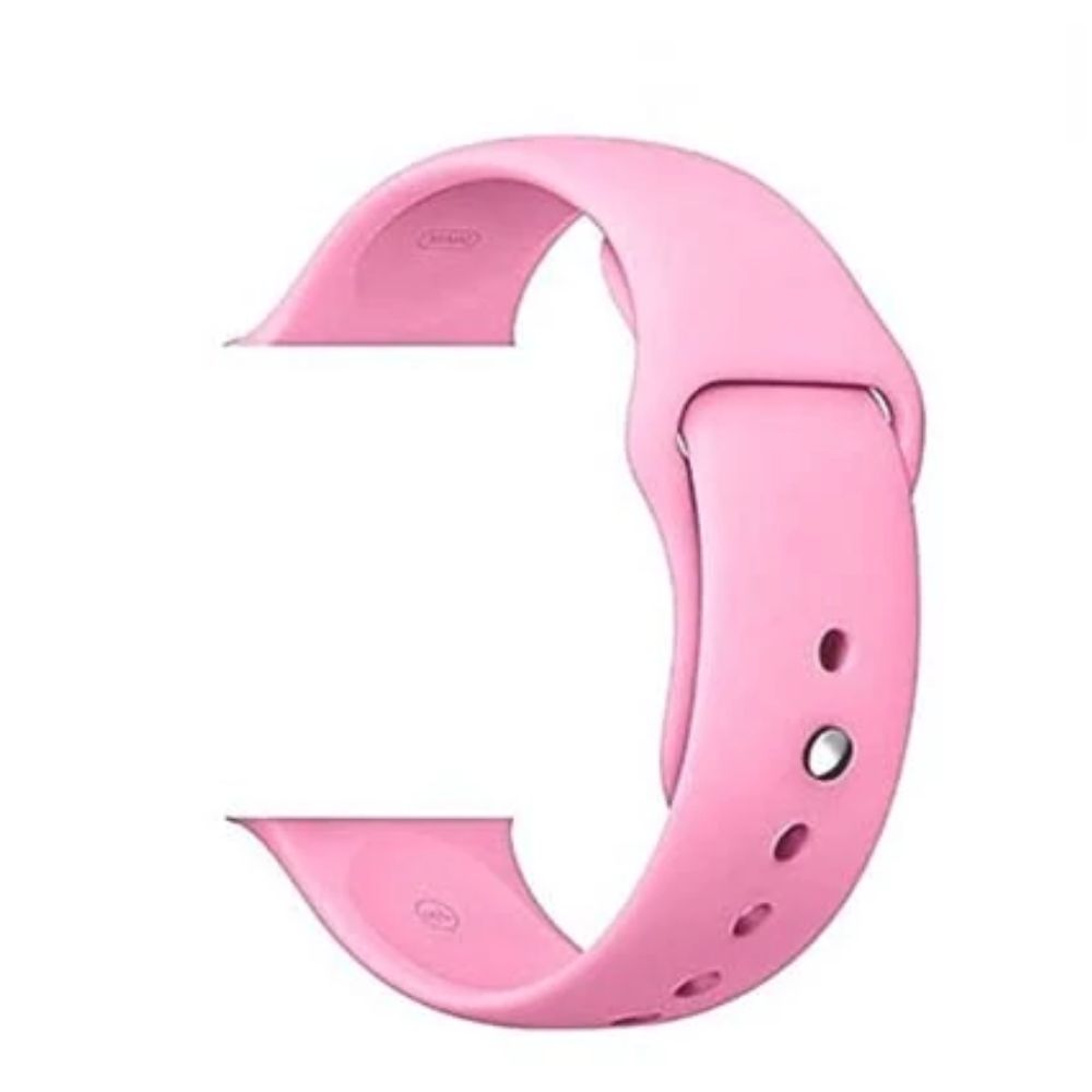

Stuffcool Silicon Watch Band Compatible With All Apple Watch Series (Light Pink)