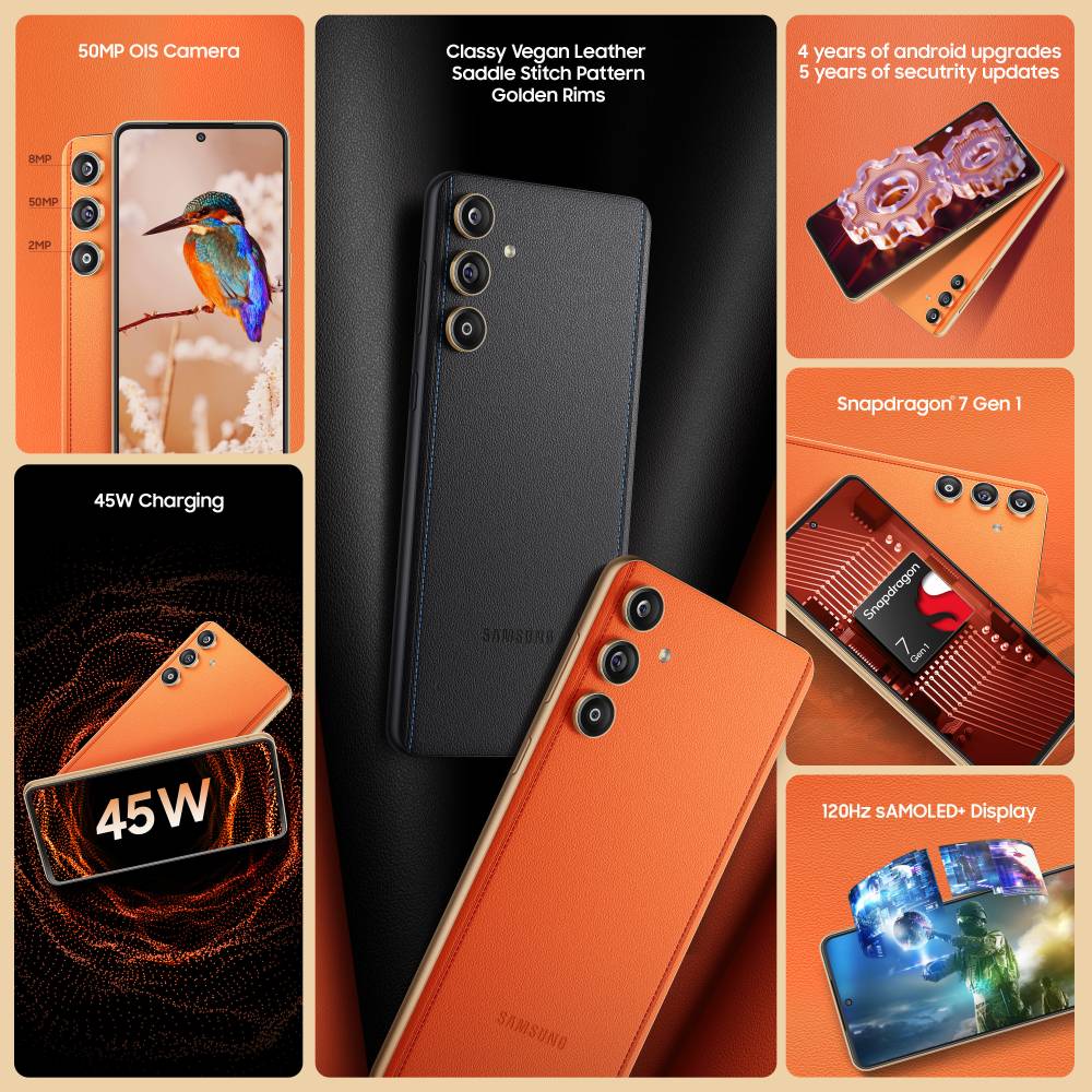 Samsung Galaxy F Series F55 5G Dual Sim Smartphone (8GB RAM, 128GB ...