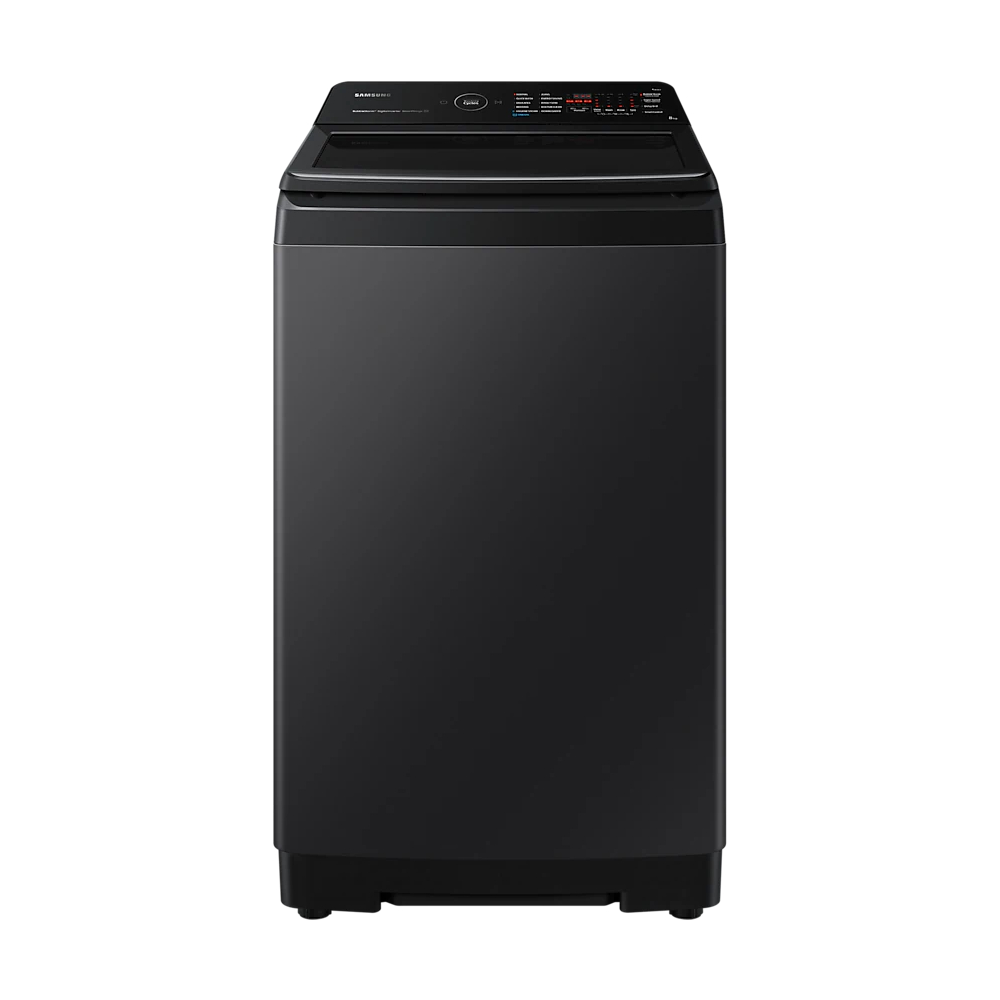 

Samsung 9 Kg Fully Automatic Top Load Washing Machine with Ecobubble™, In-built Heater, 5 Star Energy Rated (WA90BG4686BV, Black Caviar)