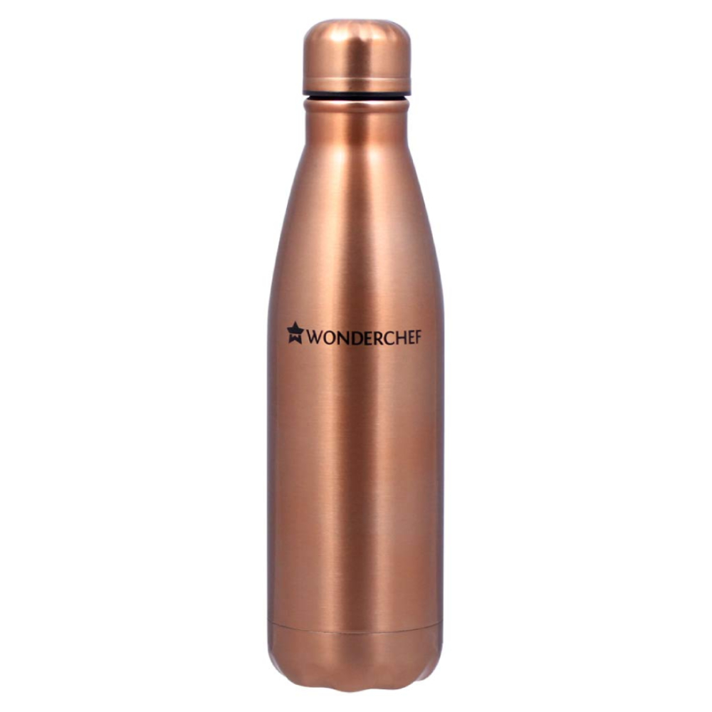 

Wonderchef Hrdro-Bot Single Wall Bottle (750ml, Copper)(63153143)